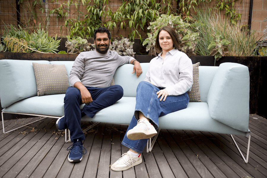 Co-founders Nabeel Allana and Julie Ruiz.
